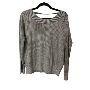 Barefoot dreams sweater scoop back Cozy chick ultra light women’s size medium